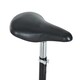 image 8 of HOMCOM Foldable Powered Scooter with Adjustable Seat and Brake, Black