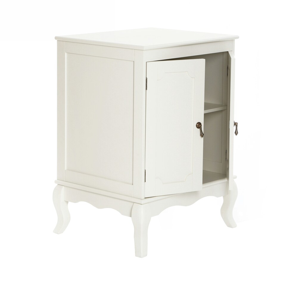 image 1 of Marcella Double Door Cabinet Cream