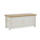 image 1 of Classic Elephant Grey Storage Bench | Brown | Brown