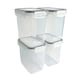 image 9 of 14pc Airtight Reusable Plastic Kitchen Food Storage Container Organiser Set