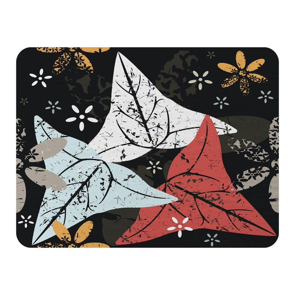image 1 of Leaves And Flowers. Autumn pattern (Blanket)