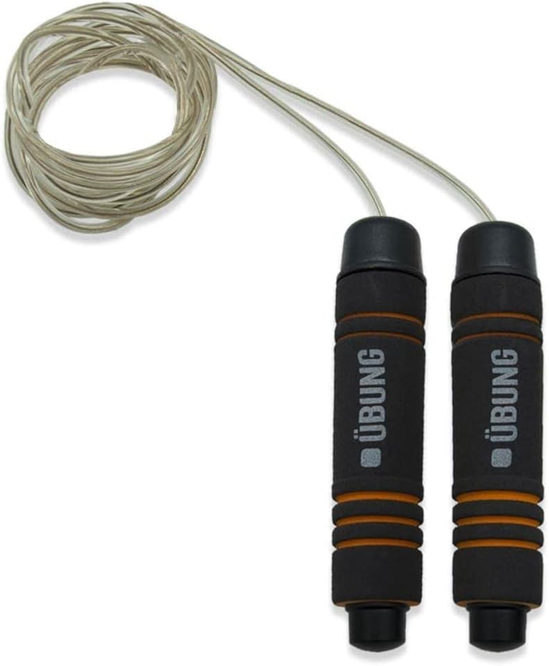 image 1 of UBUNG Weighted Skipping Rope Tangle Free Fitness Jump Rope 3m