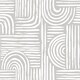 image 1 of Raffia Curves Wallpaper in Warm Grey | Grey | Warm Grey