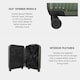 image 6 of 4 Piece Hard Shell Luggage Suitcase Set | 14'/20'/24'/28' Suitcases