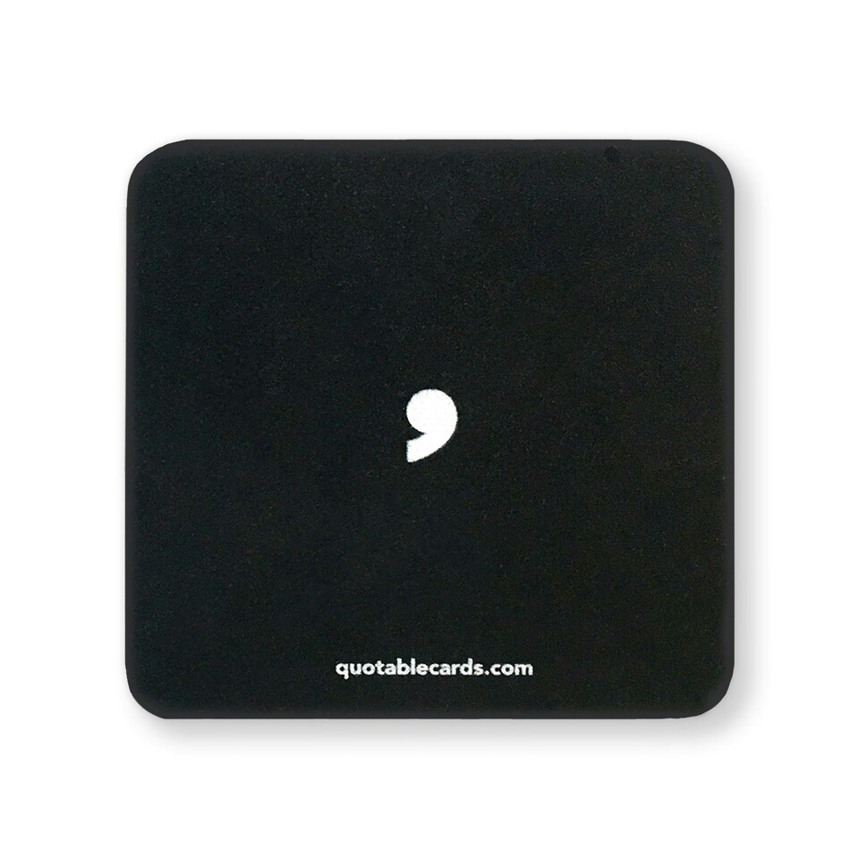 image 1 of Quotable Inspirational Quote Coaster Comfort Zone