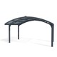 image 1 of Carport Arizona Wave Double Wings and Arch - Polycarbonate - L495 x W578 x H273.5 cm | Grey