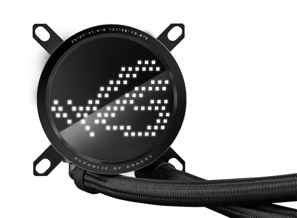 image 1 of ASUS ROG Ryuo III 240 ARGB Processor Liquid Cooling Kit 12 cm