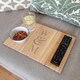 image 6 of Personalised Initials Wooden Sofa Tray