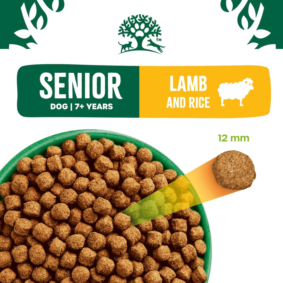 image 1 of James Wellbeloved Lamb & Rice Senior Dog Food 2KG