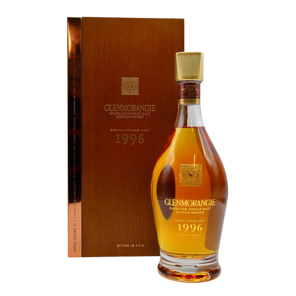 Glenmorangie - Grand Vintage 6th Release Single Malt Scotch 1996 23 year old Whisky