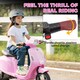 image 4 of AIYAPLAY Kids Electric Motorbike, 24V Battery Powered Ride on Motorcycle with Manual Throttle, Brakes and LED Lights for Ages 8-12 Years Old Boys and Girls | Pink