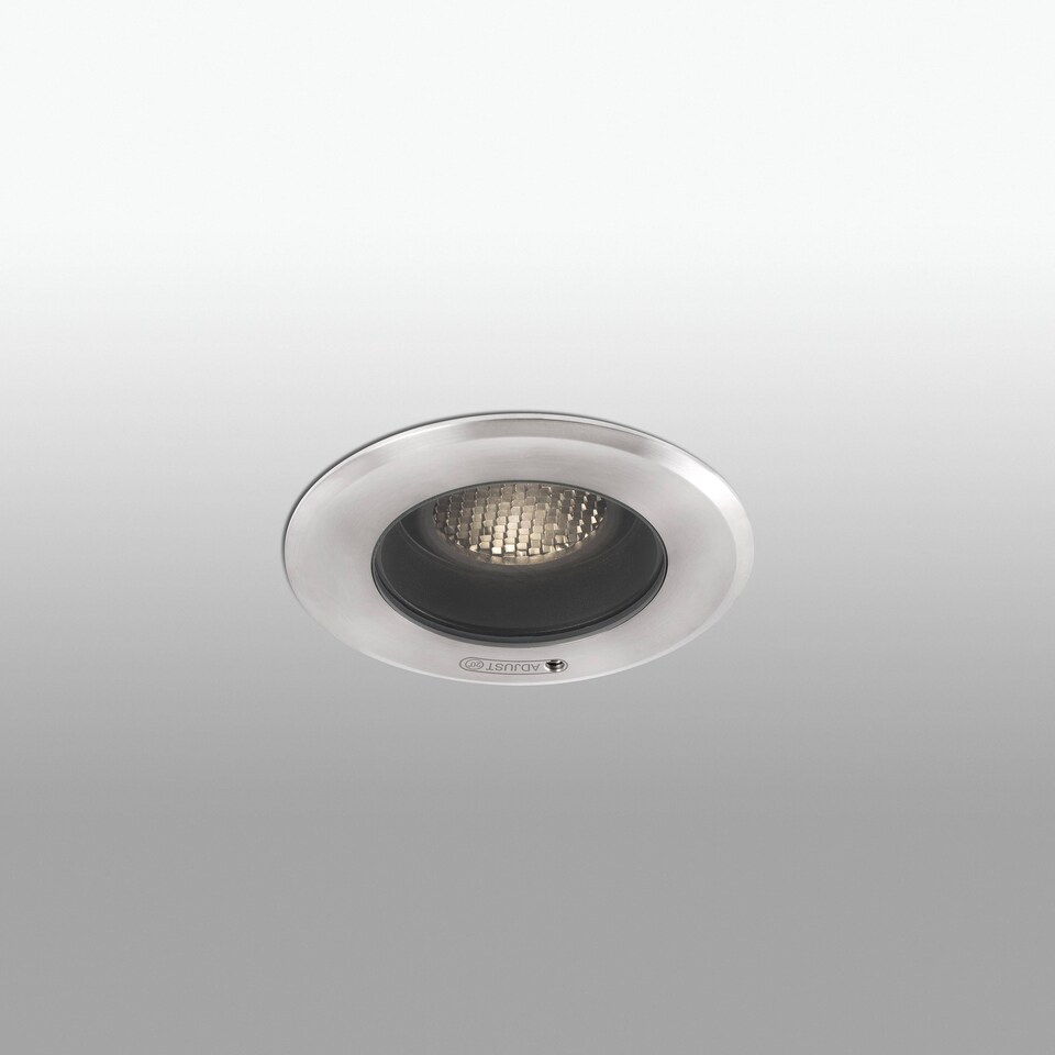 image 1 of Geiser Outdoor LED Recessed Ceiling Light Tiltable 7W 3000K 38deg. IP67