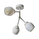 image 4 of ValueLights 3 Way Satin Nickel Ceiling Bar Light