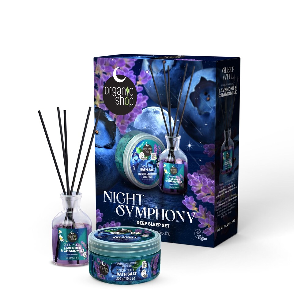 image 1 of Organic Shop Night Symphony Deep Sleep Set 300g/125ml