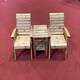 image 1 of Deluxe Companion Set, Love Seat - W160 x D160 x H98 - Fully Assembled