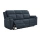 image 10 of Orka 3 Seater Manual Recliner Chenille Fabric Sofa Grey