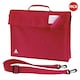 image 1 of Quadra Junior Book Bag With Strap (Pack of 2) - Bright Red - One Size Red