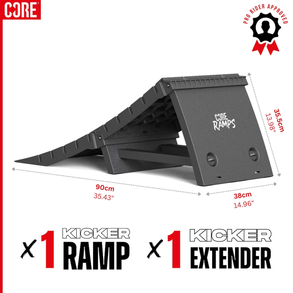 image 1 of CORE Ramp - XL Kicker Ramp (Mini Kicker + XL Extender)