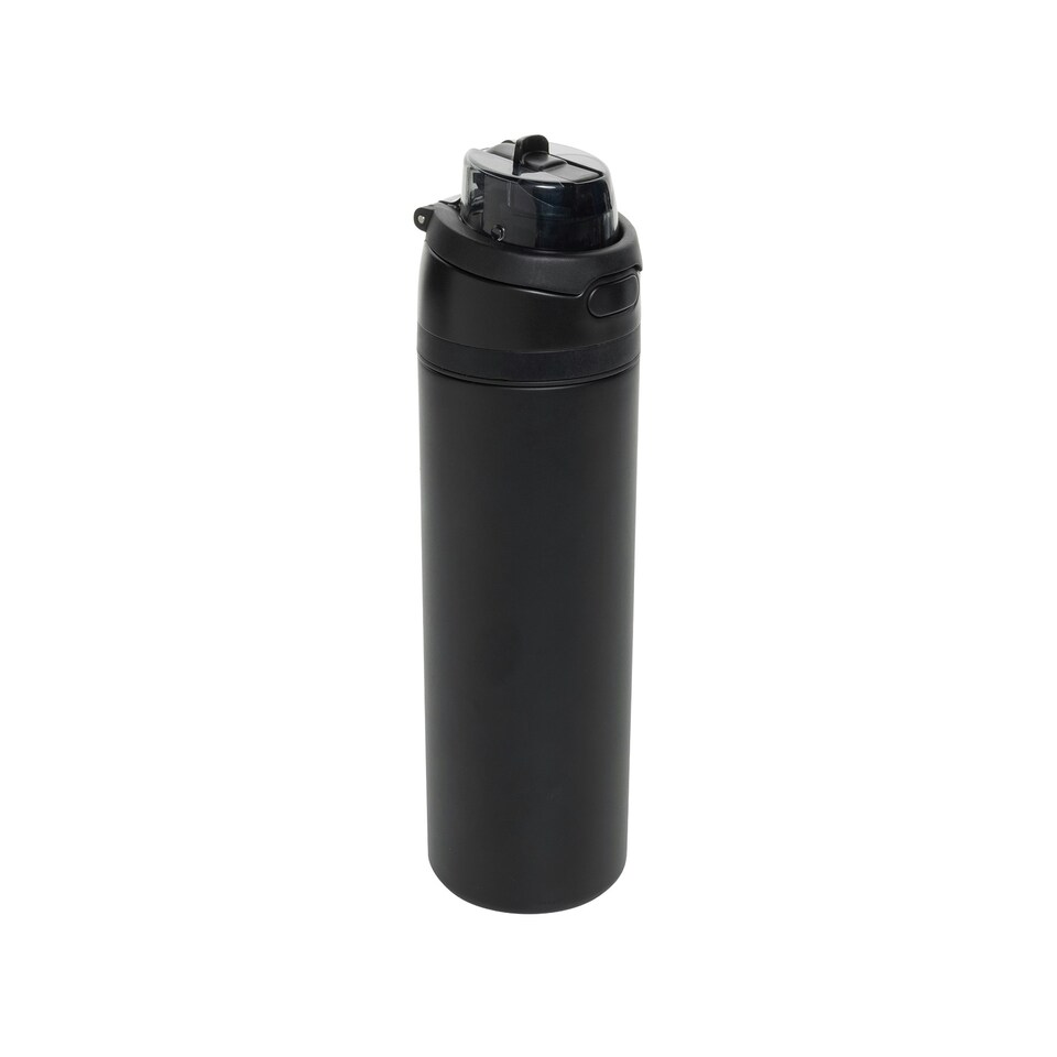 image 1 of XD Collection Omni Sip Recycled Stainless Steel 700ml Bottle - Black - One Size Black | One Size