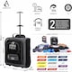 image 2 of MiniMax Travel Suitcase with Wheels with Front Pocket for Toys/Dolls/Teddy Bears, Black, Bagage Cabine, MINIMAX Black | Black | Cabin Bag