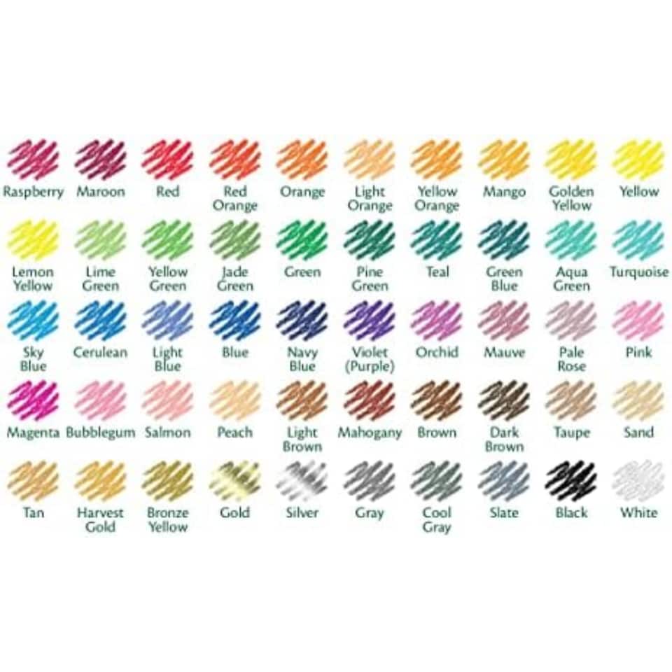 image 1 of Crayola Coloured Pencils 50 Count
