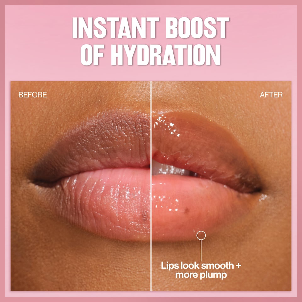image 1 of Revlon Glimmer Lip Oil, Candy Hearts