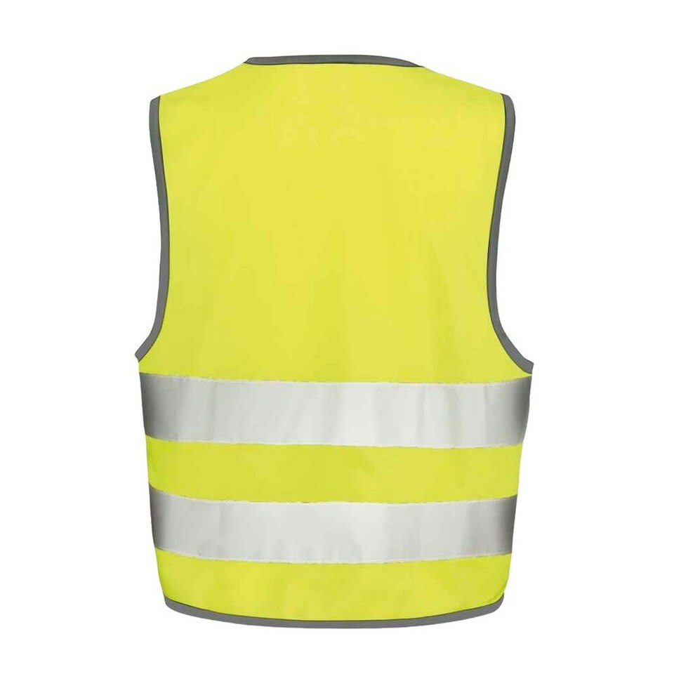 image 1 of Result Adults Unisex Core Motorist Hi-Vis Vest - Fluorescent Yellow - L/XL