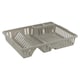 image 3 of Large Plastic Dish Drainer with Cutlery Rack Kitchen | Grey | 1
