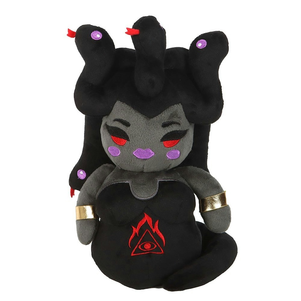 image 1 of Something Different Medusa Plush Toy - Grey - One Size