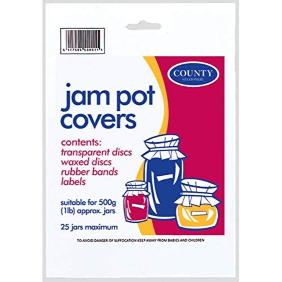 image 1 of Pack of 25 Jam Pot Covers