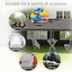 image 7 of Outsunny 6m x 3m Garden Gazebo Marquee Canopy Party Tent Canopy Patio Dark Grey