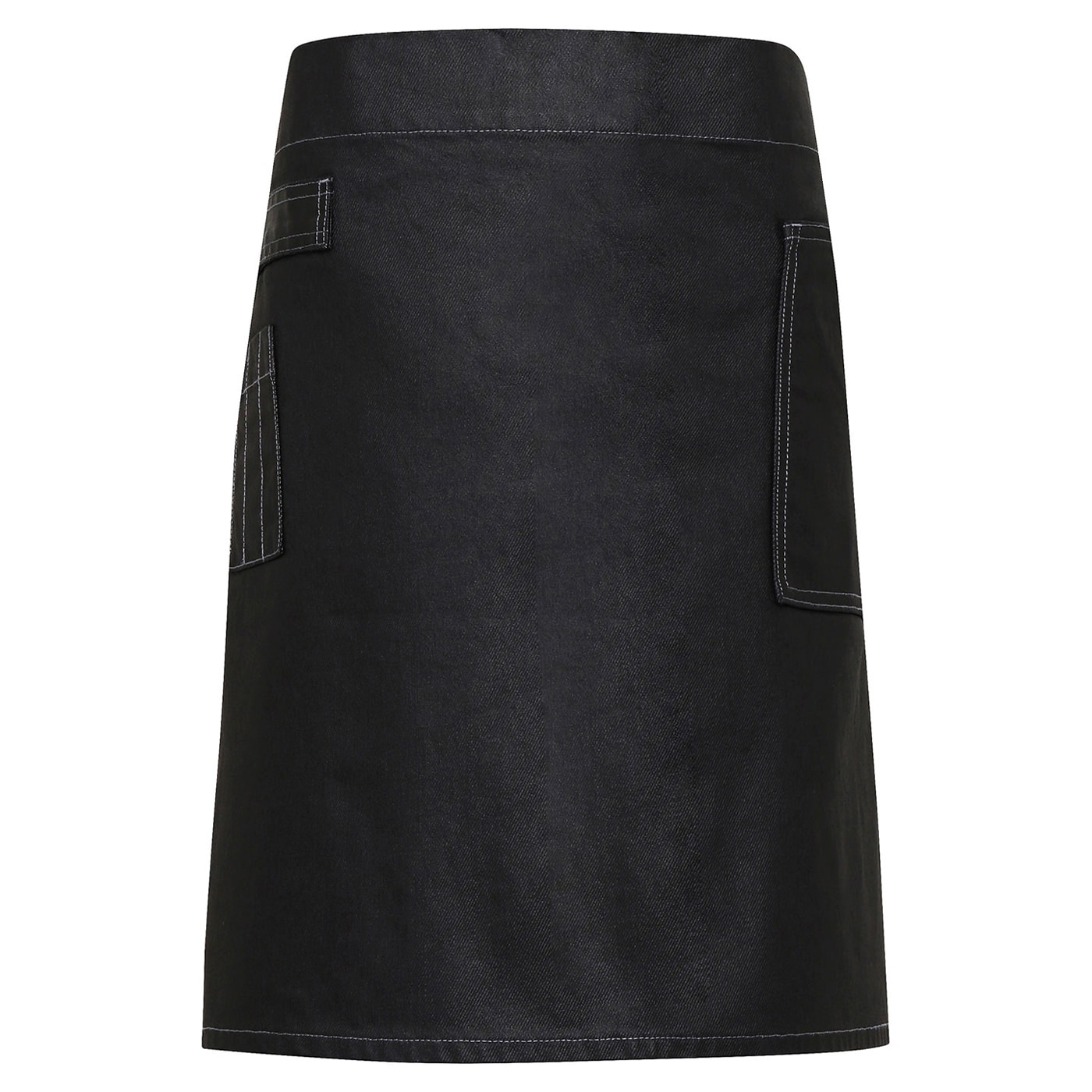 Premier Division Waist Apron Black Black Denim One Size 1