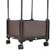 image 4 of Living and Home Rolling Raised Garden Bed with Trellis – Plant Caddy & Flower Stand