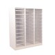 image 3 of 33 Clear Box Drawers Metal Cabinet