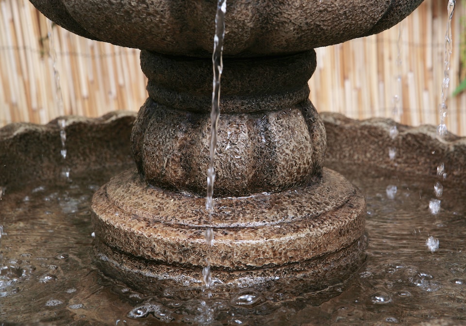 image 1 of Jata 2-Tier Water Fountain 93cm