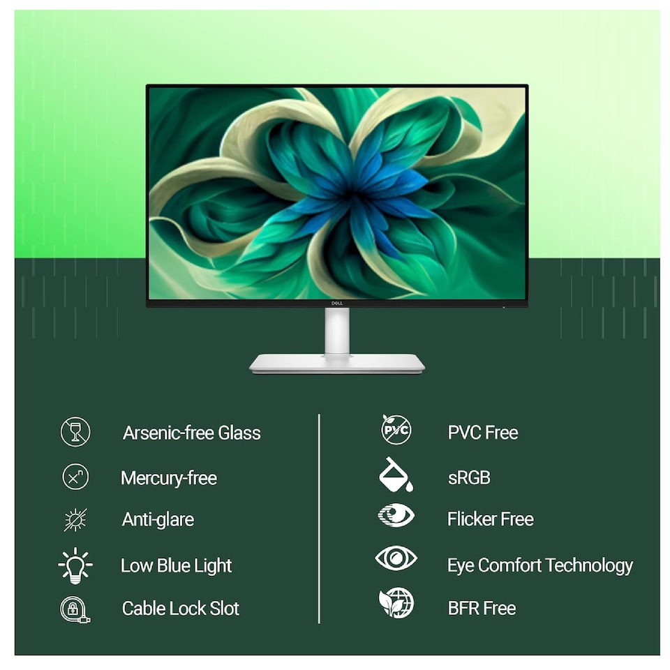 image 1 of Dell Plus S2425HSM 24-Inch IPS 144Hz 1ms Height Adjustable Monitor with Speakers