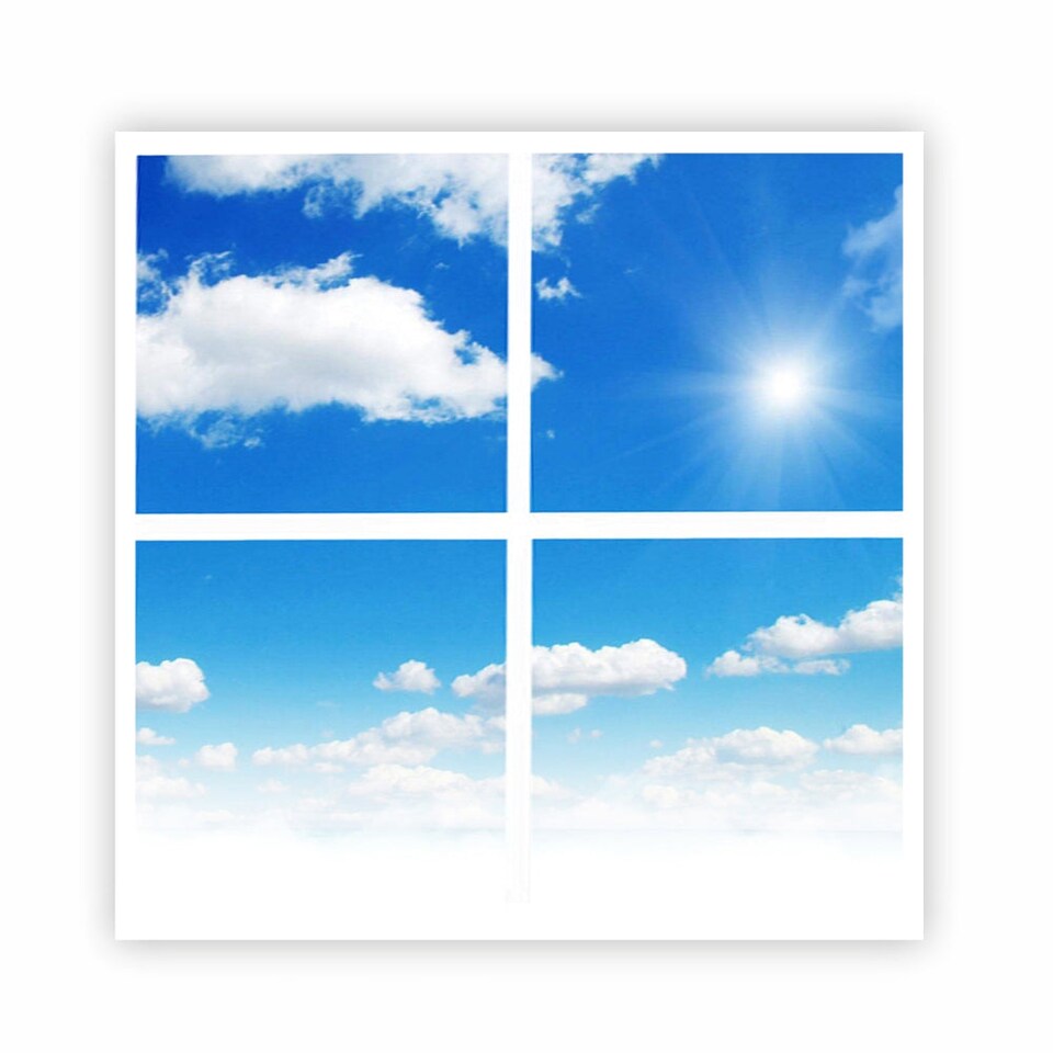 image 1 of SKY Cloud LED Panel 3D version, 60x60cms, 40W (4 pcs set)