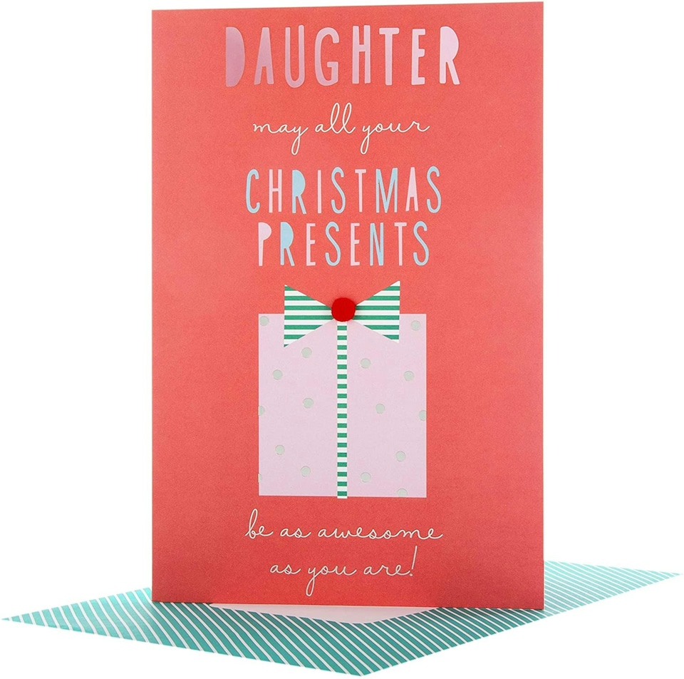 image 1 of Daughter Christmas Card 'Awesome As You'