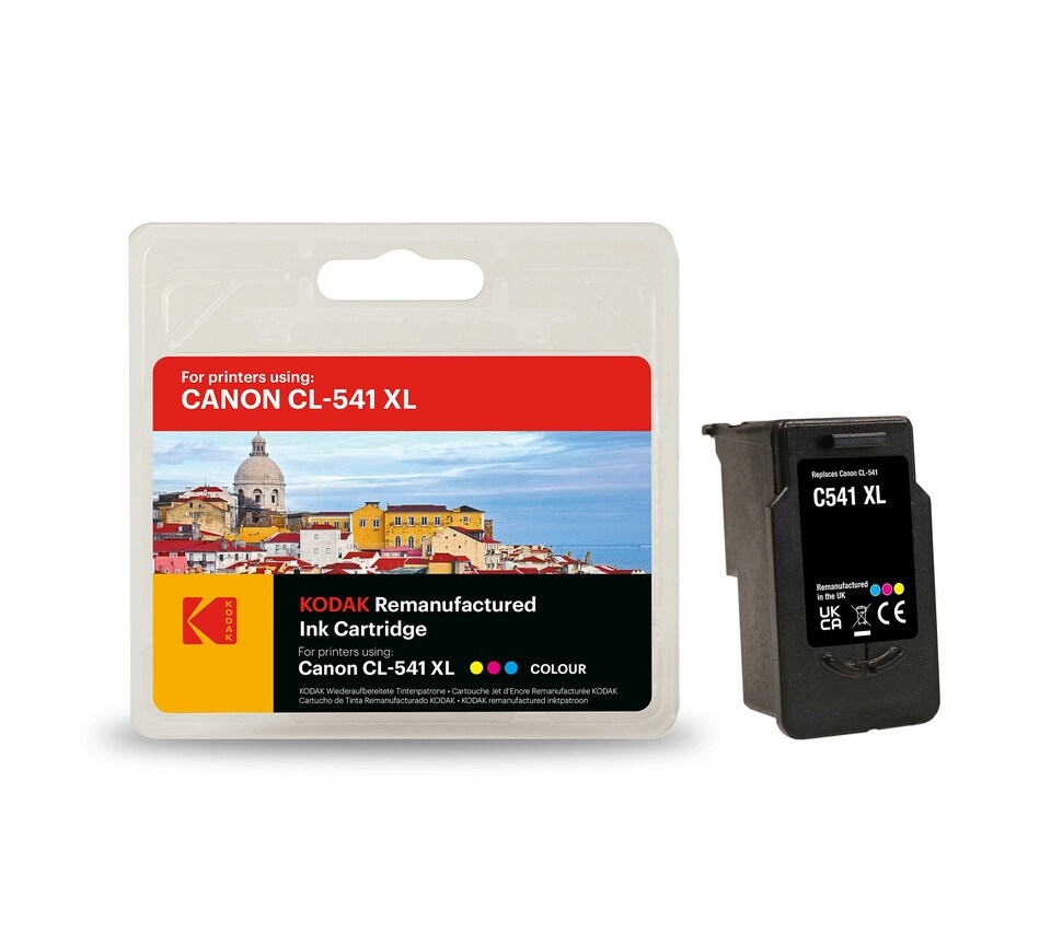image 1 of Kodak Remanufactured Canon CL-541 XL Colour Ink Cartridge | Multi | 1