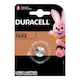 image 1 of Duracell CR1632 Lithium Battery - Pack of 1 | Chrome | One Size | 1