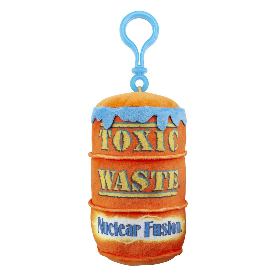 image 1 of Toxic Waste Nucleaer Fusion Soft Toy Candy Inspired Plush Cuddly 15cm Orange