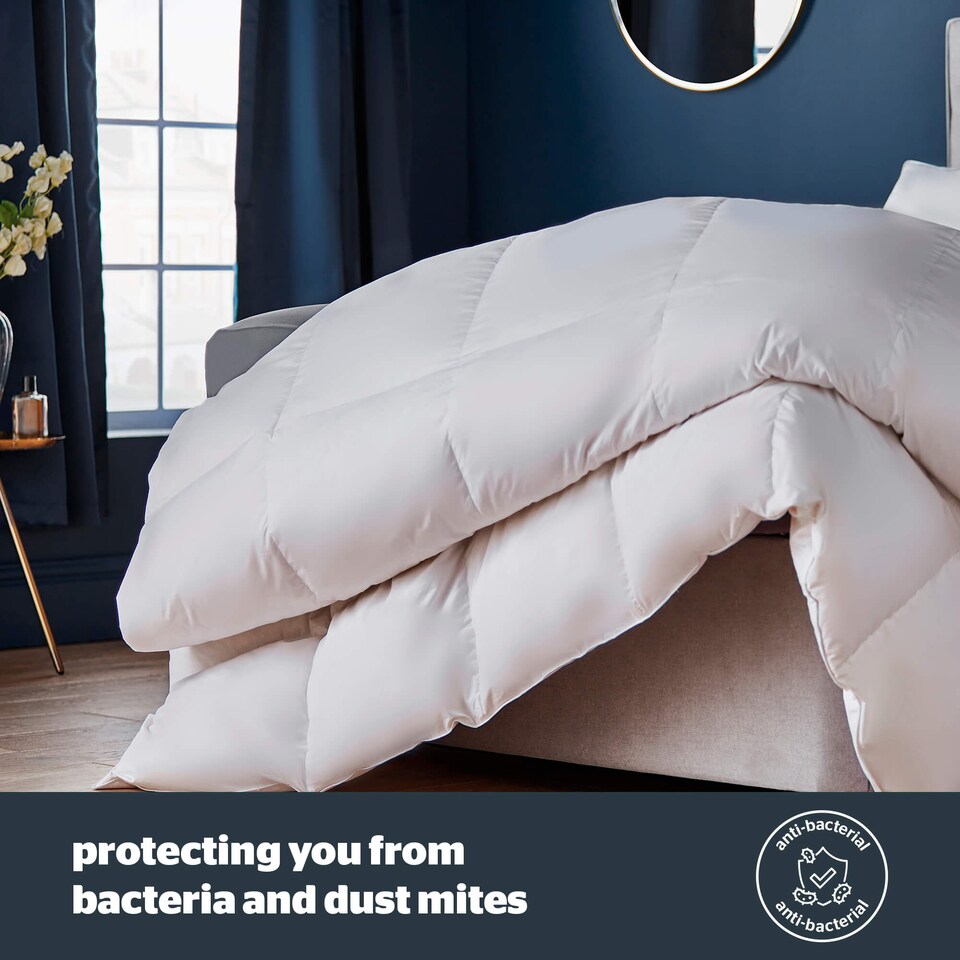 image 1 of Silentnight Feather and Down 13.5 tog Duvet | White | King