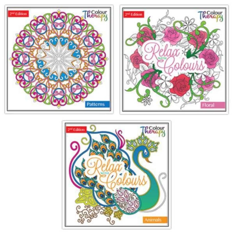 image 1 of Colour therapy "Series Two" Colouring Book