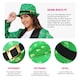 image 2 of Irish Buckle Trilby Hat Green | One Size
