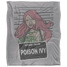 Batman Line Up Poison Ivy Blanket - Multicoloured - One Size
