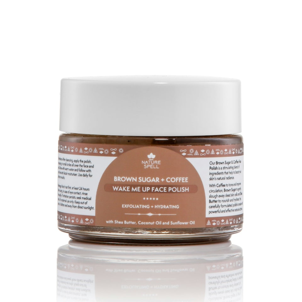 image 1 of Nature Spell Brown Sugar & Coffee Face Scrub