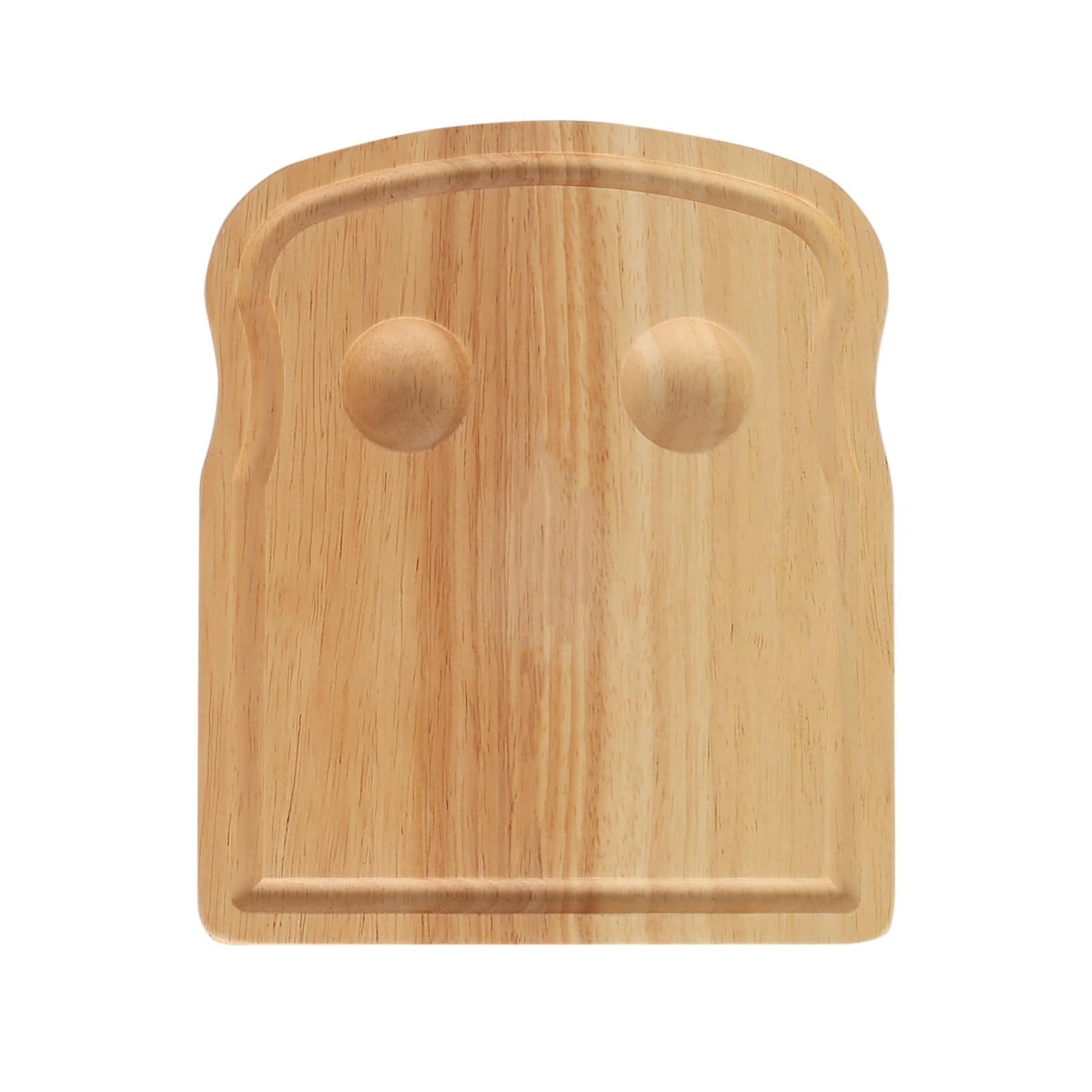 Argon Tableware Wooden Breakfast Board - 20 x 24cm in Brown | Size: 20 x 24 cm