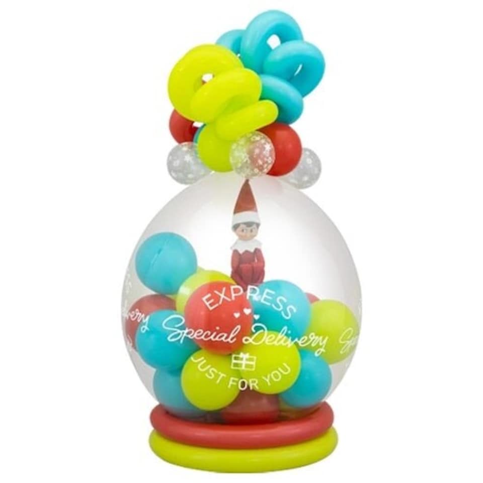 image 1 of Special Delivery Clear Bubble Helium Balloon 46cm / 18 in