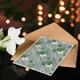 image 4 of Hannah Borger Overbeck Art Card Green Geometric Pattern