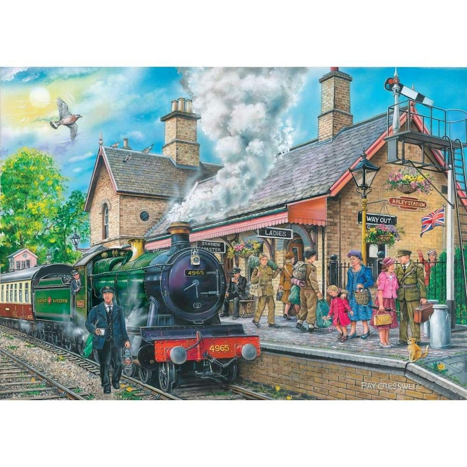 image 1 of The House of Puzzles, Bringing Them Home - 1000 Piece Jigsaw Puzzle